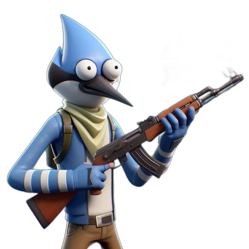 weapon, staff, jacket, animal transparent PNG cut-out