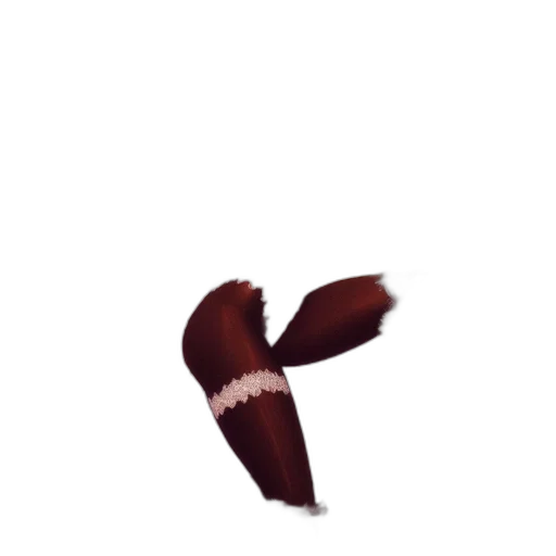 shoes, hair, hat, staff transparent PNG cut-out