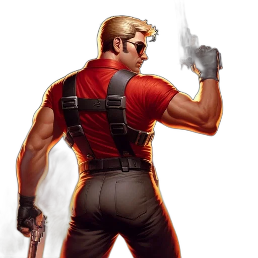 weapon, jacket, staff, concept art transparent PNG cut-out