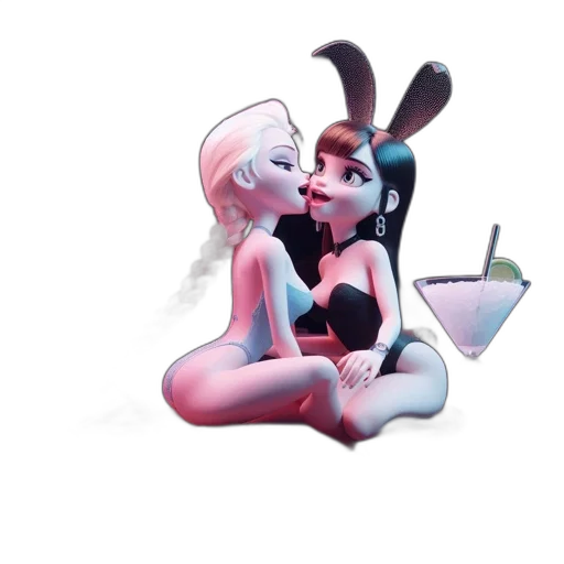 3d render, concept art, cartoon, comic book art transparent PNG cut-out