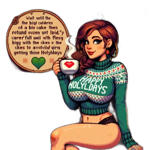 dress, pixel art, cartoon, comic book art transparent PNG cut-out