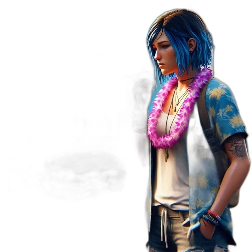 jewelry, jacket, weapon, concept art transparent PNG cut-out