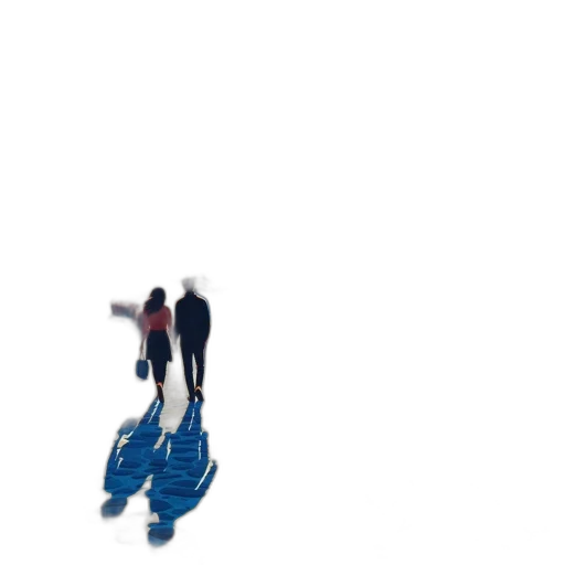 umbrella, robot, jacket, staff transparent PNG cut-out