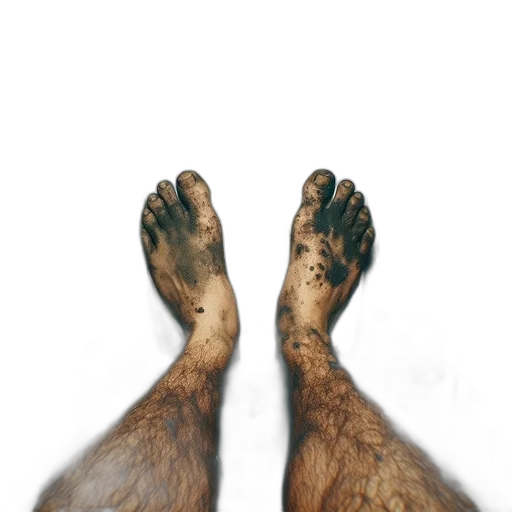 shoes, hair, creature, animal transparent PNG cut-out
