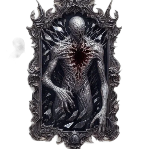 creature, mask, face, crown transparent PNG cut-out