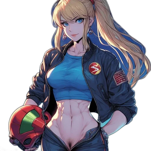 jacket, weapon, robot, staff transparent PNG cut-out