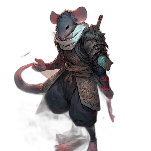 dragon, mask, creature, staff transparent PNG cut-out