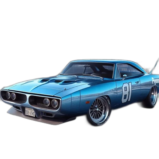 car, photorealistic, concept art, 3d render transparent PNG cut-out