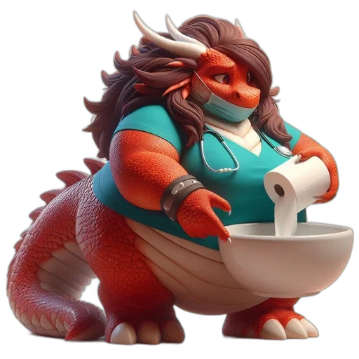 dragon, creature, food, animal transparent PNG cut-out