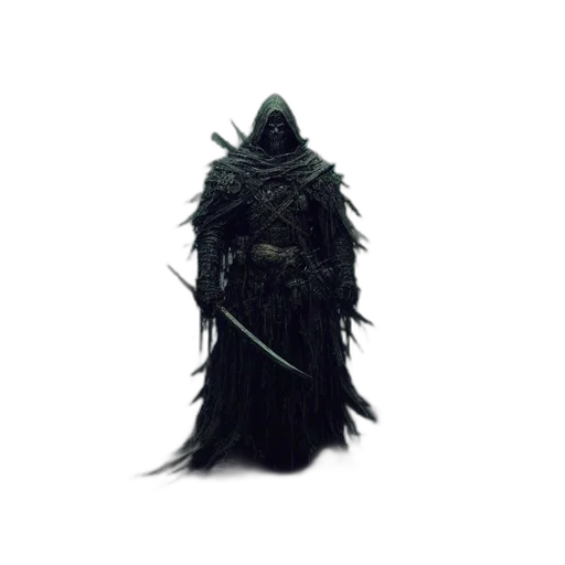 mask, staff, creature, sword transparent PNG cut-out