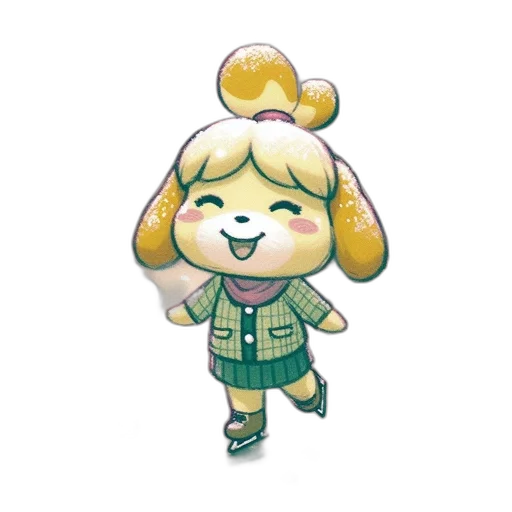creature, staff, animal, hat transparent PNG cut-out