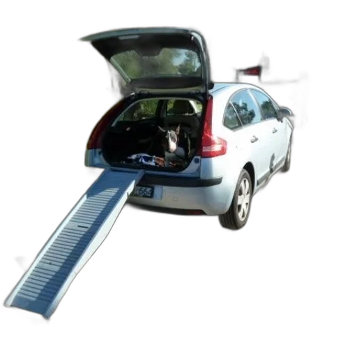 car, staff, 3d render, white transparent PNG cut-out