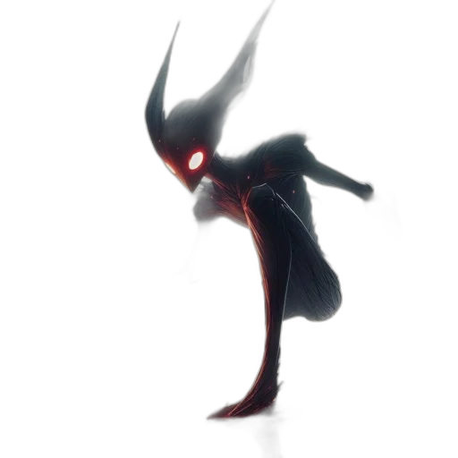 creature, dragon, mask, staff transparent PNG cut-out