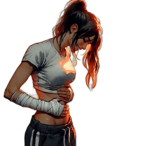 comic book art, concept art, photorealistic, fantasy art transparent PNG cut-out
