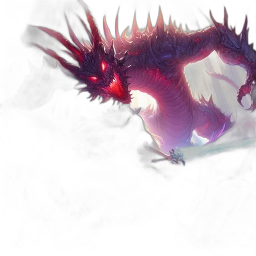 dragon, creature, animal, weapon transparent PNG cut-out