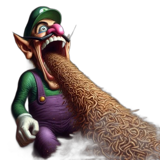 mask, staff, face, creature transparent PNG cut-out