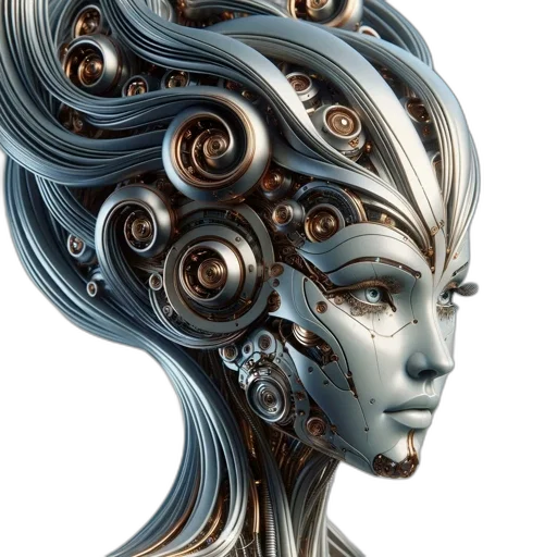 robot, mask, jewelry, face transparent PNG cut-out