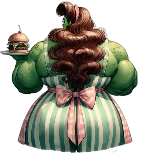 dress, food, staff, concept art transparent PNG cut-out
