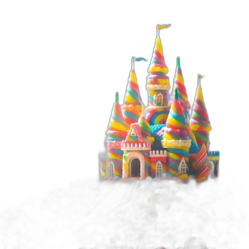 building, hat, 3d render, concept art transparent PNG cut-out