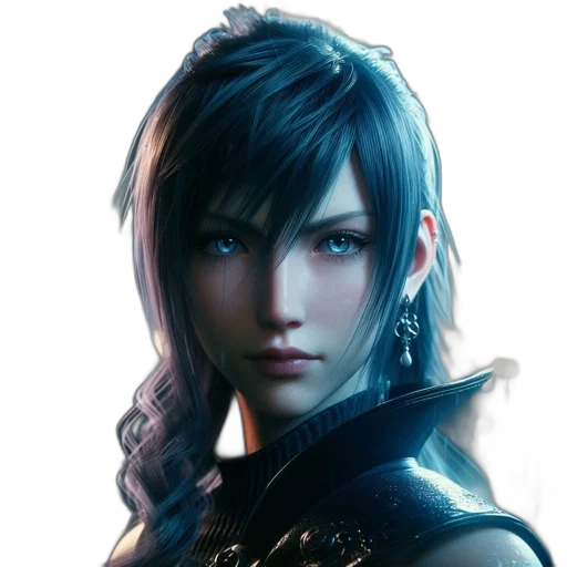 face, fantasy art, concept art, photorealistic transparent PNG cut-out