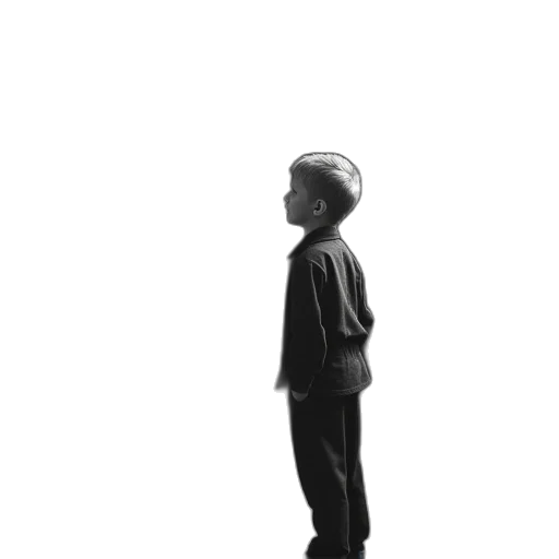 robot, staff, jacket, shoes transparent PNG cut-out