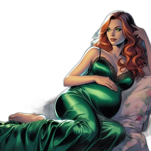 comic book art, concept art, fantasy art, cartoon transparent PNG cut-out