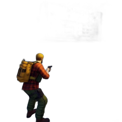 weapon, jacket, robot, bottle transparent PNG cut-out