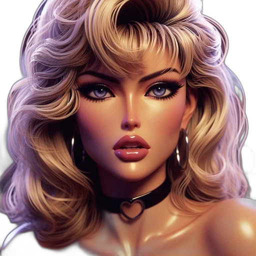 face, photorealistic, fantasy art, comic book art transparent PNG cut-out