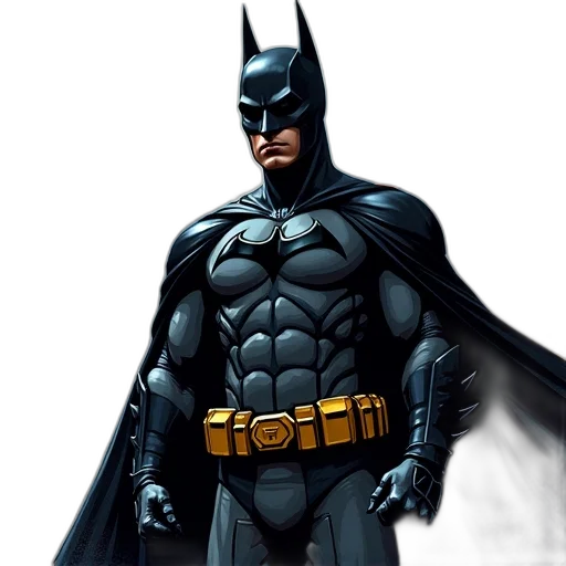 comic book art, concept art, 3d render, photorealistic transparent PNG cut-out