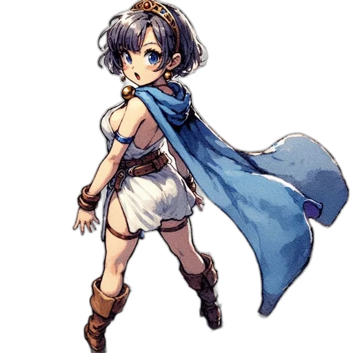 dress, staff, weapon, sword transparent PNG cut-out
