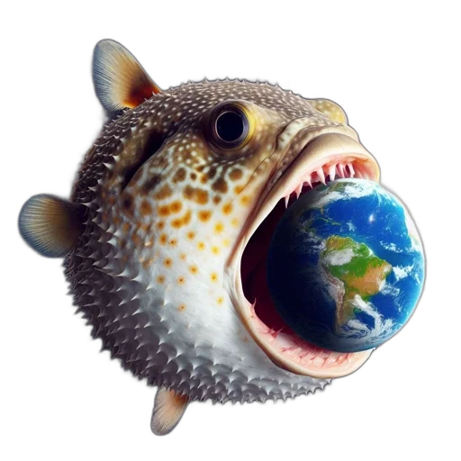 animal, creature, photorealistic, 3d render transparent PNG cut-out