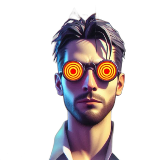 mask, face, staff, jacket transparent PNG cut-out