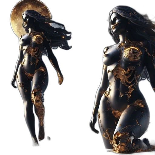 jewelry, dress, concept art, 3d render transparent PNG cut-out
