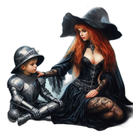 fantasy art, concept art, photorealistic, comic book art transparent PNG cut-out
