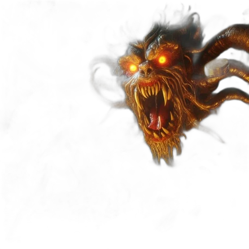 creature, dragon, mask, face transparent PNG cut-out