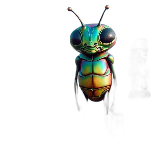 animal, creature, robot, face transparent PNG cut-out