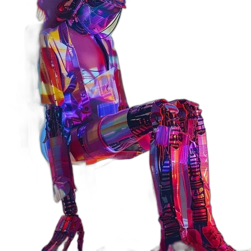 robot, dress, jacket, shoes transparent PNG cut-out