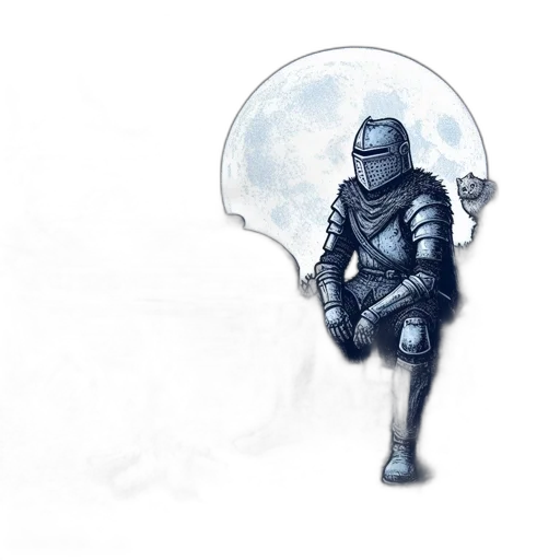 robot, umbrella, staff, jacket transparent PNG cut-out