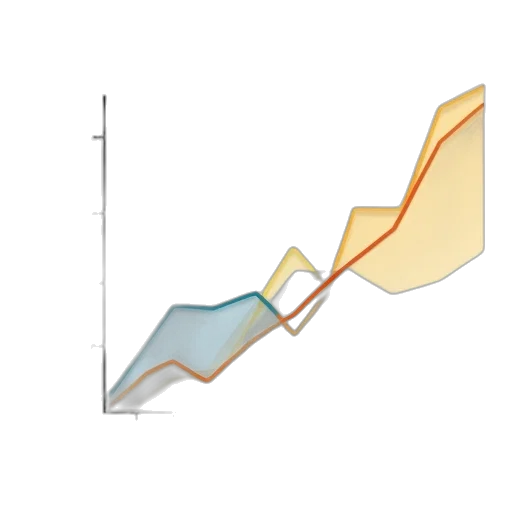 line, graph, shows, economic transparent PNG cut-out