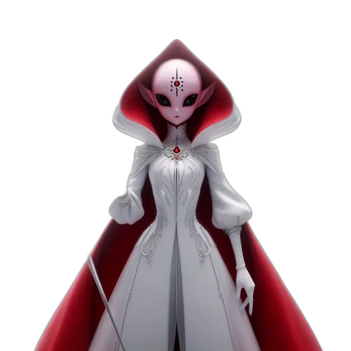 staff, dress, mask, robot transparent PNG cut-out