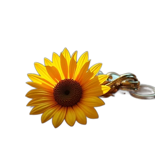 jewelry, flower, staff, photorealistic transparent PNG cut-out