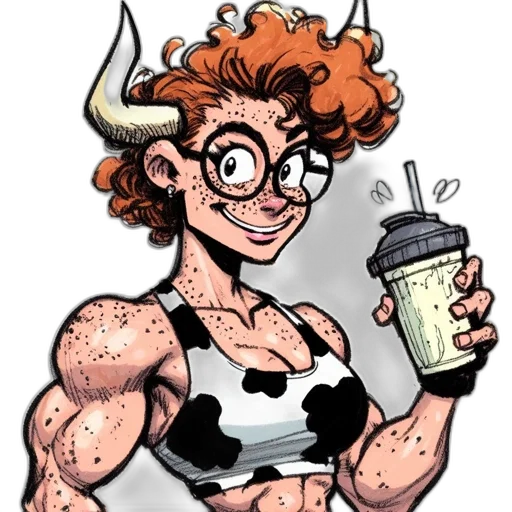 comic book art, cartoon, concept art, anthropomorphic transparent PNG cut-out