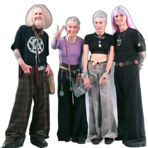staff, cyberpunk, concept art, four transparent PNG cut-out