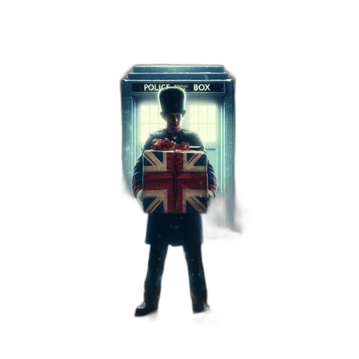 jacket, robot, concept art, festively transparent PNG cut-out