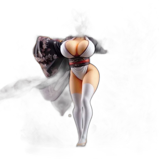 dress, robot, concept art, fantasy art transparent PNG cut-out