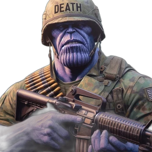 weapon, staff, hat, face transparent PNG cut-out