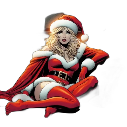 comic book art, concept art, cartoon, woman transparent PNG cut-out