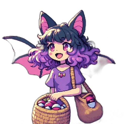 staff, creature, pixel art, fantasy art transparent PNG cut-out