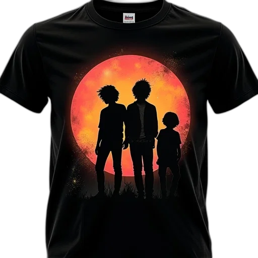 outer space, black, shirt, image transparent PNG cut-out