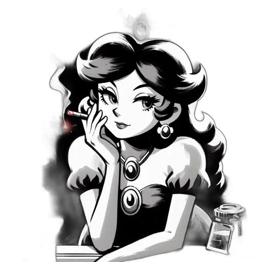dress, jewelry, comic book art, cartoon transparent PNG cut-out